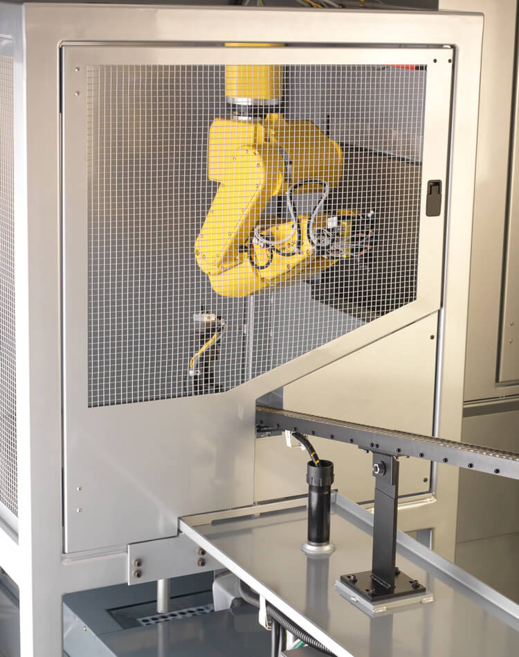 A Custom Engineered CNC North Automation Application Using Fanuc Robot